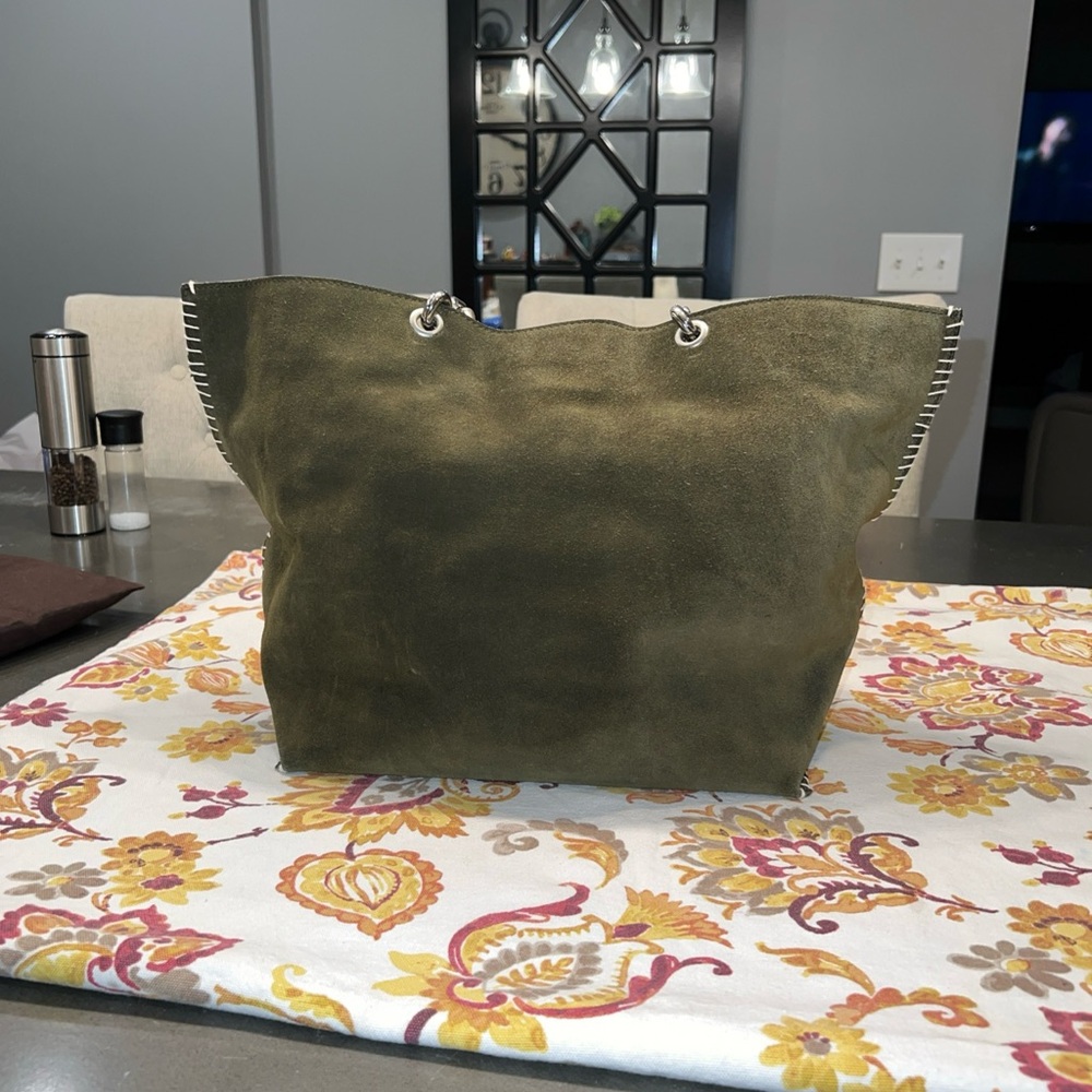 Chic Olive Tote Bag